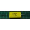 Capacitor, 6.8uF, 100V, Polyester Film, Rolled