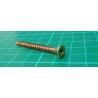 Screw, Self Tapping, 4.5x50mm, Countersunk Head