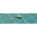 Resistor, 4K7, 5%, 0.25W, Green