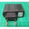 USED Phone Charger, USB, 0.5A, Euro Plug