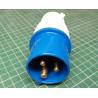IEC 60309 Single Phase Plug, 230V, 16A
