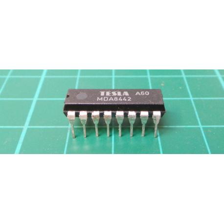 MDA8442 - DIL16 color decoder control circuit