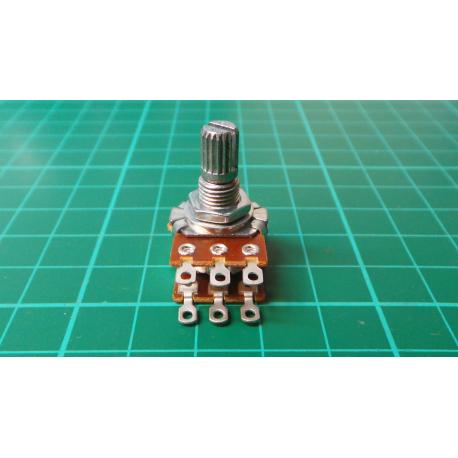 Potentiometer: axial, single turn, 500kΩ, 125mW, ± 20%, on cable