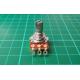Potentiometer: axial, single turn, 2.2kΩ, 125mW, ± 20%, on cable
