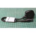 UK Figure of Eight Mains Cable, 50cm
