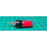 Banana / Screw Terminal Post red
