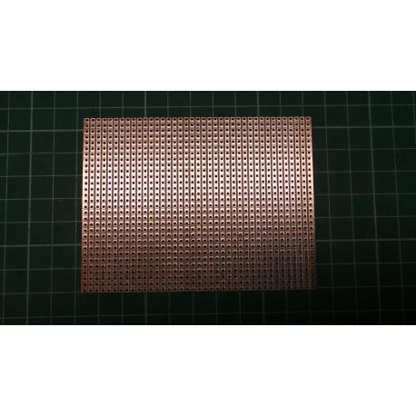 PCB: universal, one-sided, prototype, W: 75mm