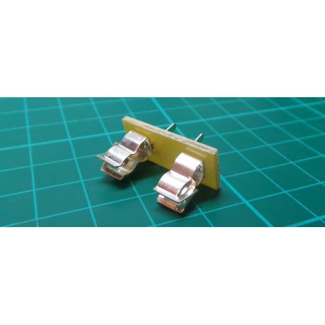 Fuse holder for PCB fuses 5x20mm