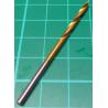 Drill Bit, 2.5mm, TIN
