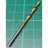 Drill Bit, 3mm, TiN