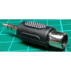 3.5mm Stereo Plug to RCA Socket, Adaptor