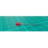 Led, red, rectaganal, 5x2mm, 10mCD, 20mA, Retro, New old stock