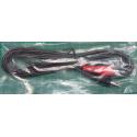 3.5mm Mono Jack to 2xRCA, 2m