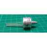 Potentiometer, 33k, Lin, rotary cermet