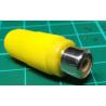 RCA / Phono Socket, In Line, Yellow
