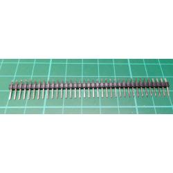 36 Pin SIL Header, Male, 2.54mm Pitch