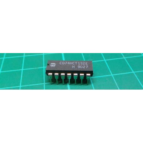 74LS132, quad 2-input NAND schmitt trigger