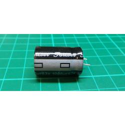 Capacitor, 1000uF, 63V, Electrolytic, 85°, Cropped Legs