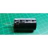 Capacitor, 10000uF, 35V, 105°, 25x40x15mm, electrolytic