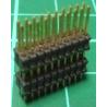 20 Pin DIL Header, Male, 1.27 mm Pitch