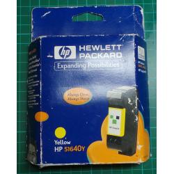 HP, 51640Y, Yellow