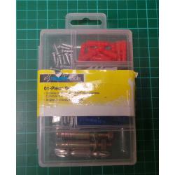 61-Piece screw kit