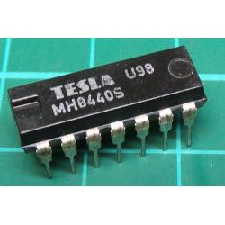 MH8440S (Hi spec 7440), TESLA, dual 4-input NAND buffer