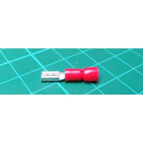 Miniature female spade connector
