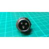 MIC, Locking chassis, plug 3-way