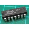 7438, MH74ALS38, TESLA, quad 2-input NAND buffer with open collector outputs