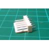 Pin header, 0.1", 6 way