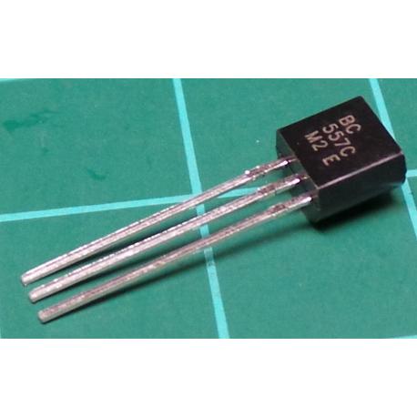 BC557CBK, PNP Transistor, 45V, 0.1A, 0.5W